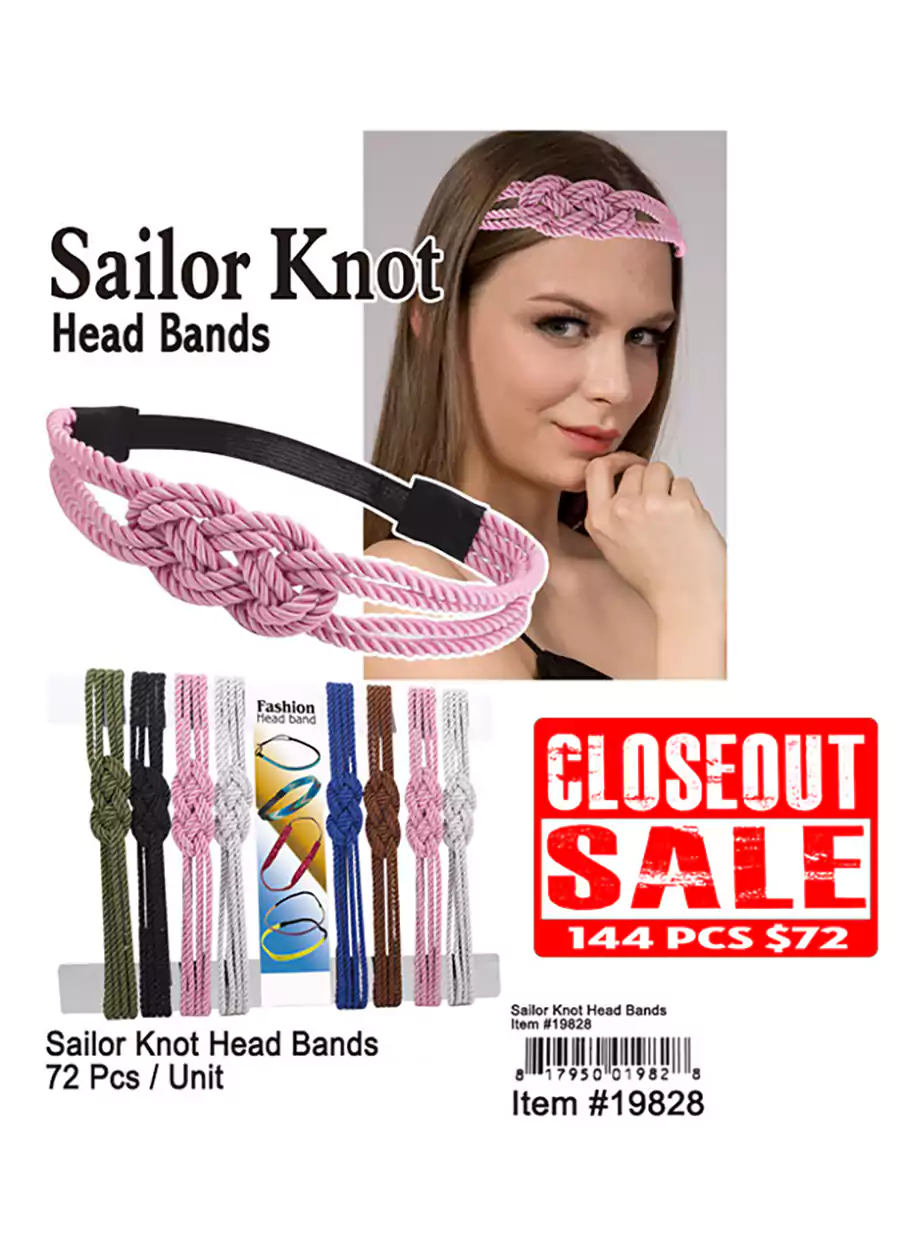 Sailor Knot Headbands